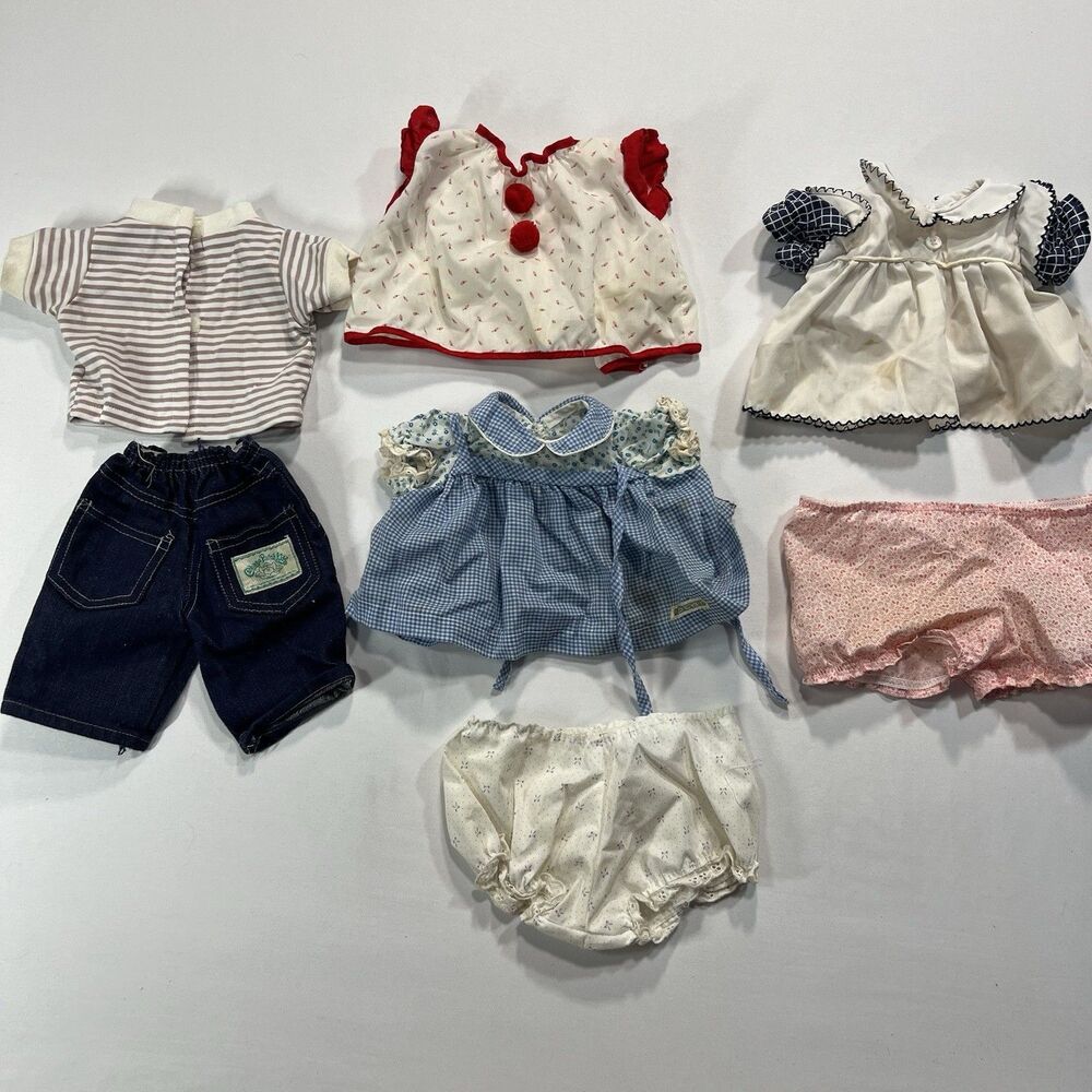 Vintage Cabbage Patch Kids Doll Clothes Lot Coleco Canada Mixed Unbranded AS IS